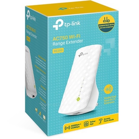 TP-Link Wifi Range Extender RE200 AC750 | By Astikom