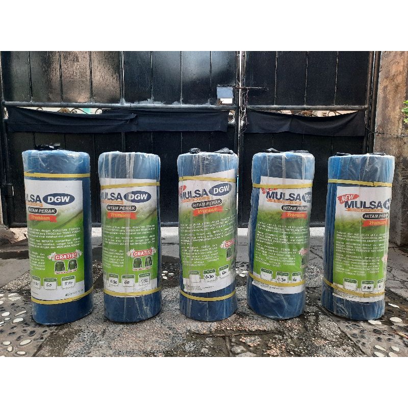 Plastik Mulsa Hitam Perak DGW