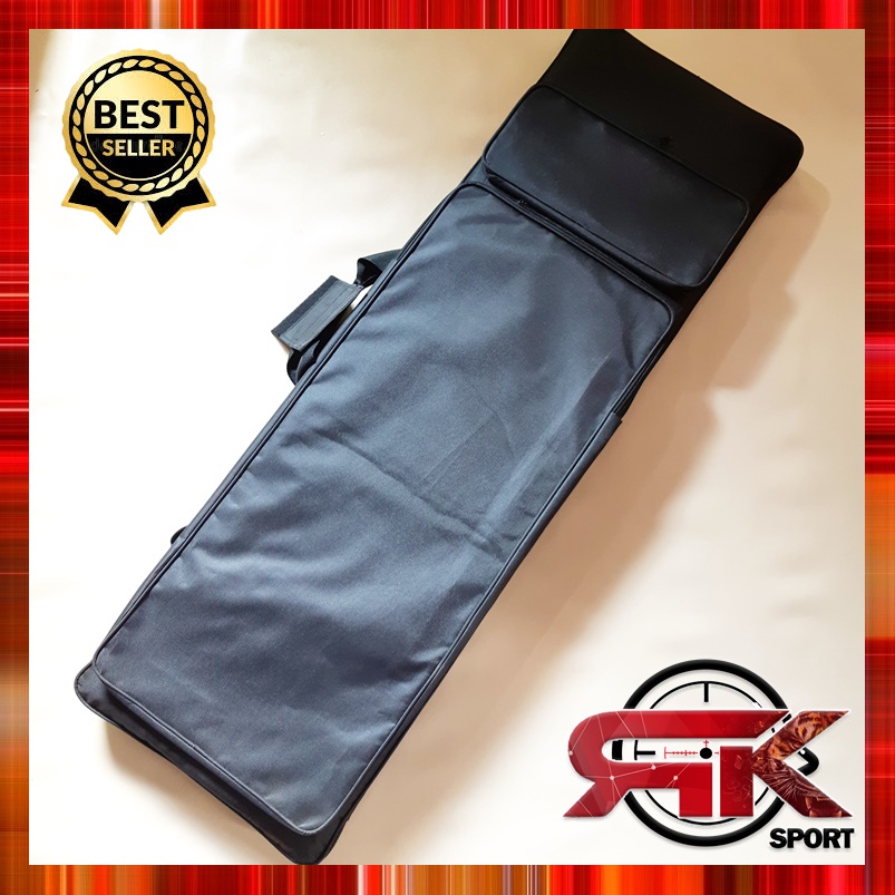 Tas Hitam Kotak Dan Pompa PCP 100cm