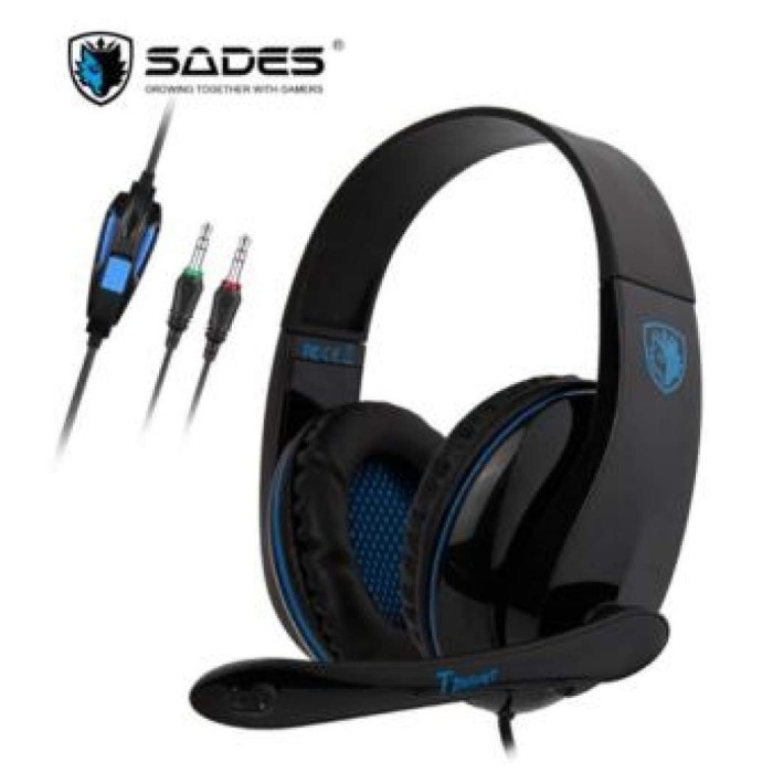 Headset Gaming SADES T Power SA-701 - Black