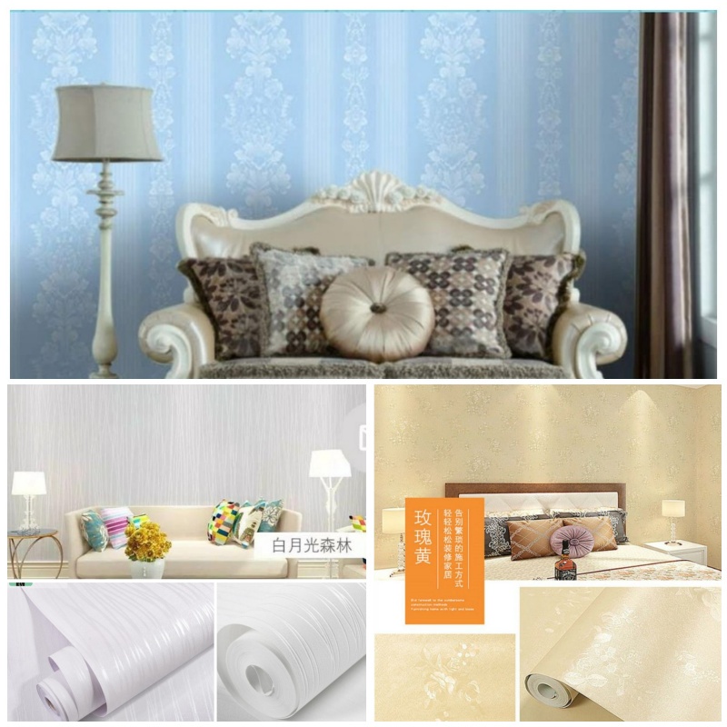 Wallsticker (Wallpaper Sticker) Motif Embos KCT _murah