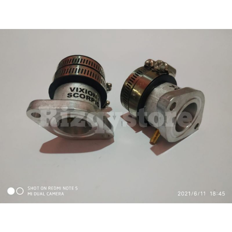 INTAKE Manifold manipold scorpio MANIFOLD YAMAHA SCORPIO  pe28