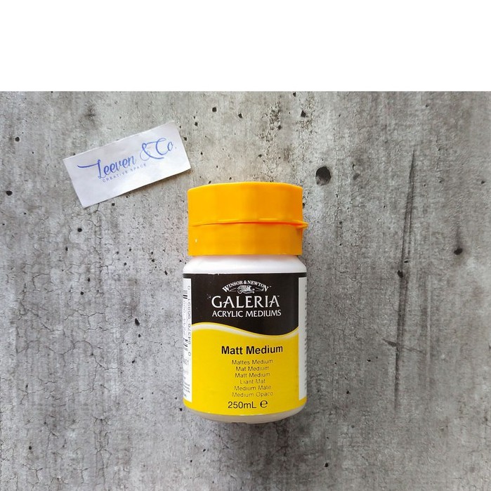 

WINSOR & NEWTON GALERIA ACRYLIC MATT MEDIUM 250ML