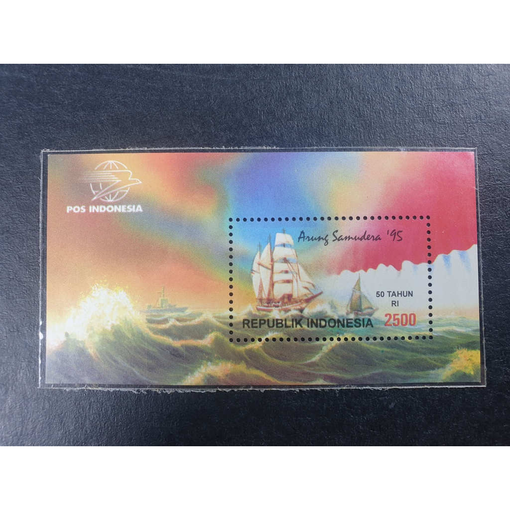 

Perangko Souvenir Sheet Arung Samudera 1995