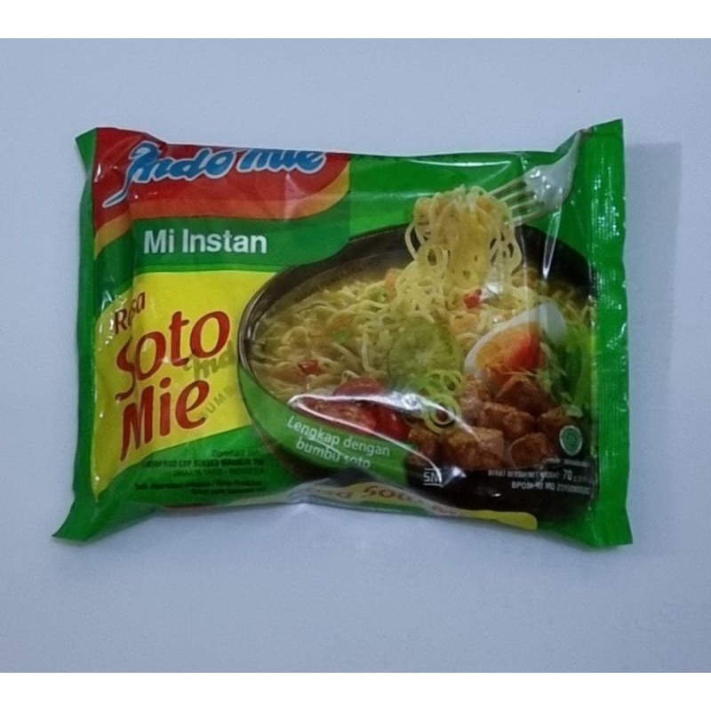 

Indomie Kuah Soto Mie Instant 70gr [5 pcs]