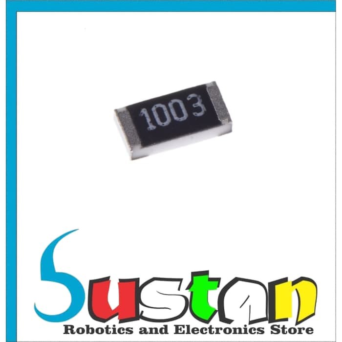 Resistor SMD 0805 100K 1003 Tolerance 1% Chip Resistor (10 Pcs)