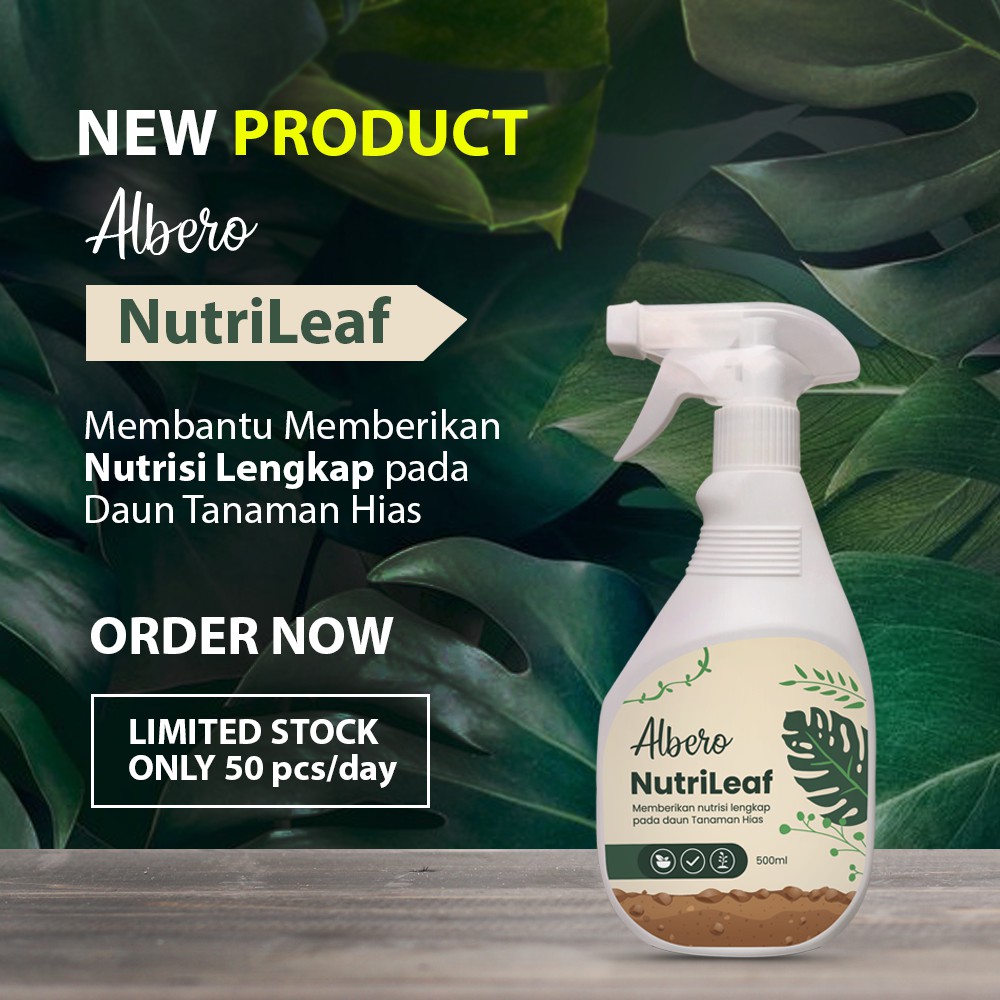 Albero Nutrileaf Pupuk daun nutrisi Plus
