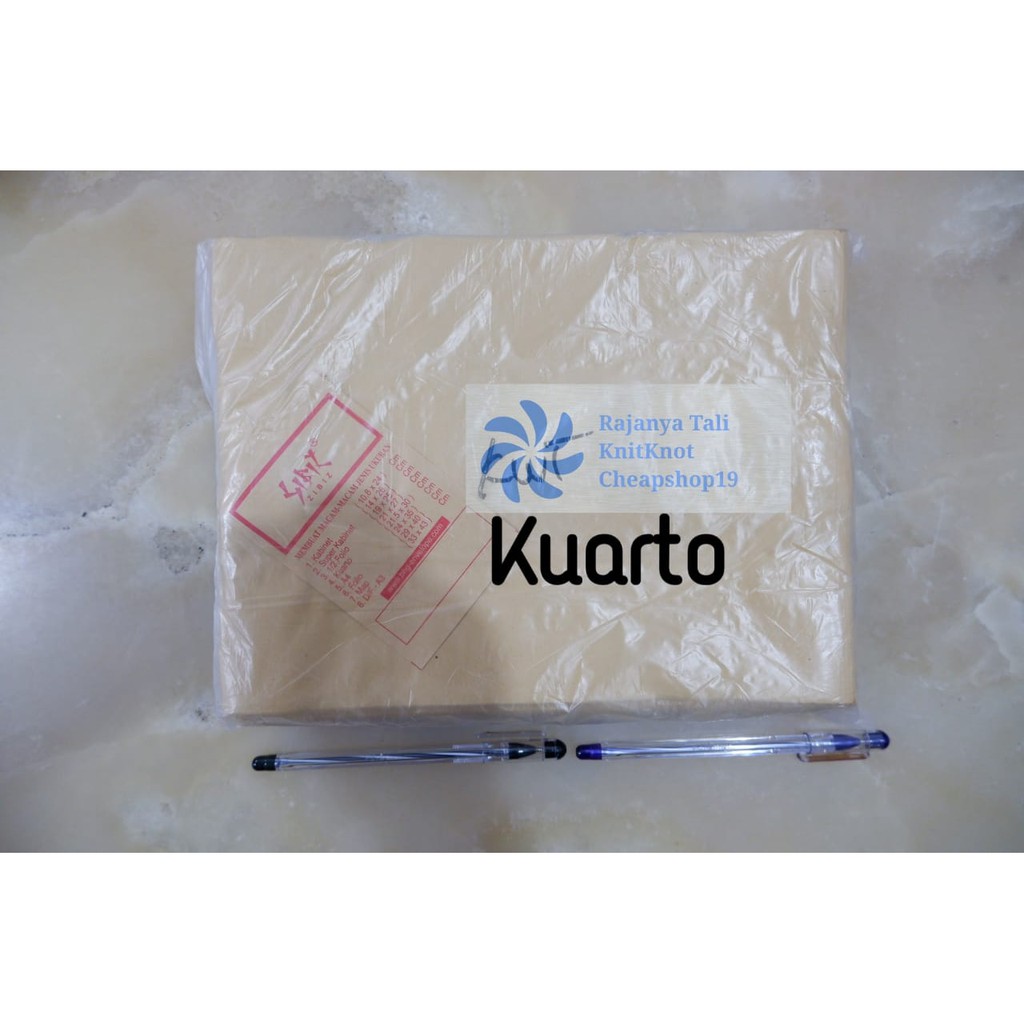 

Amplop Coklat Uk Kuarto Quarto Kwarto merk ZIBIZ