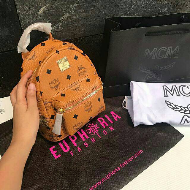 mcm mini bebe boo brown