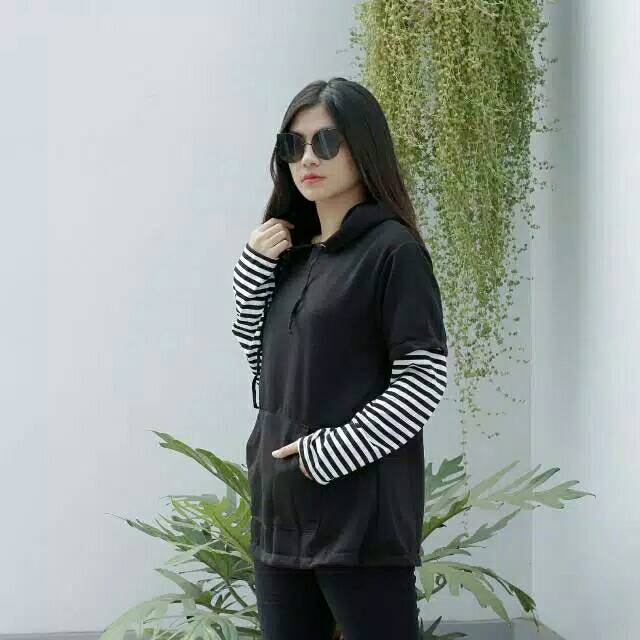 SW SABYAN HODIE/ FIT XL./tangan double/bukan model sambungan