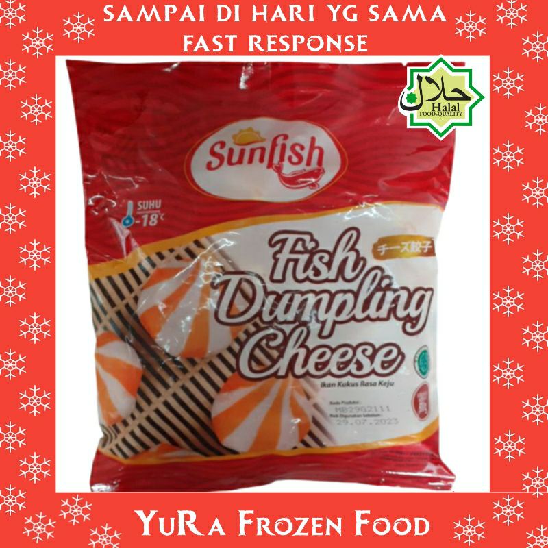 

SUNFISH Fish Dumpling Cheese Keju 500 gr