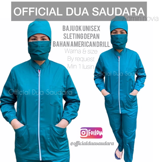 BAJU OK BAJU JAGA SLETING | OK DUA SAUDARA | BAJU JAGA MALAM | BAJU OPERASI | BAJU PERAWAT