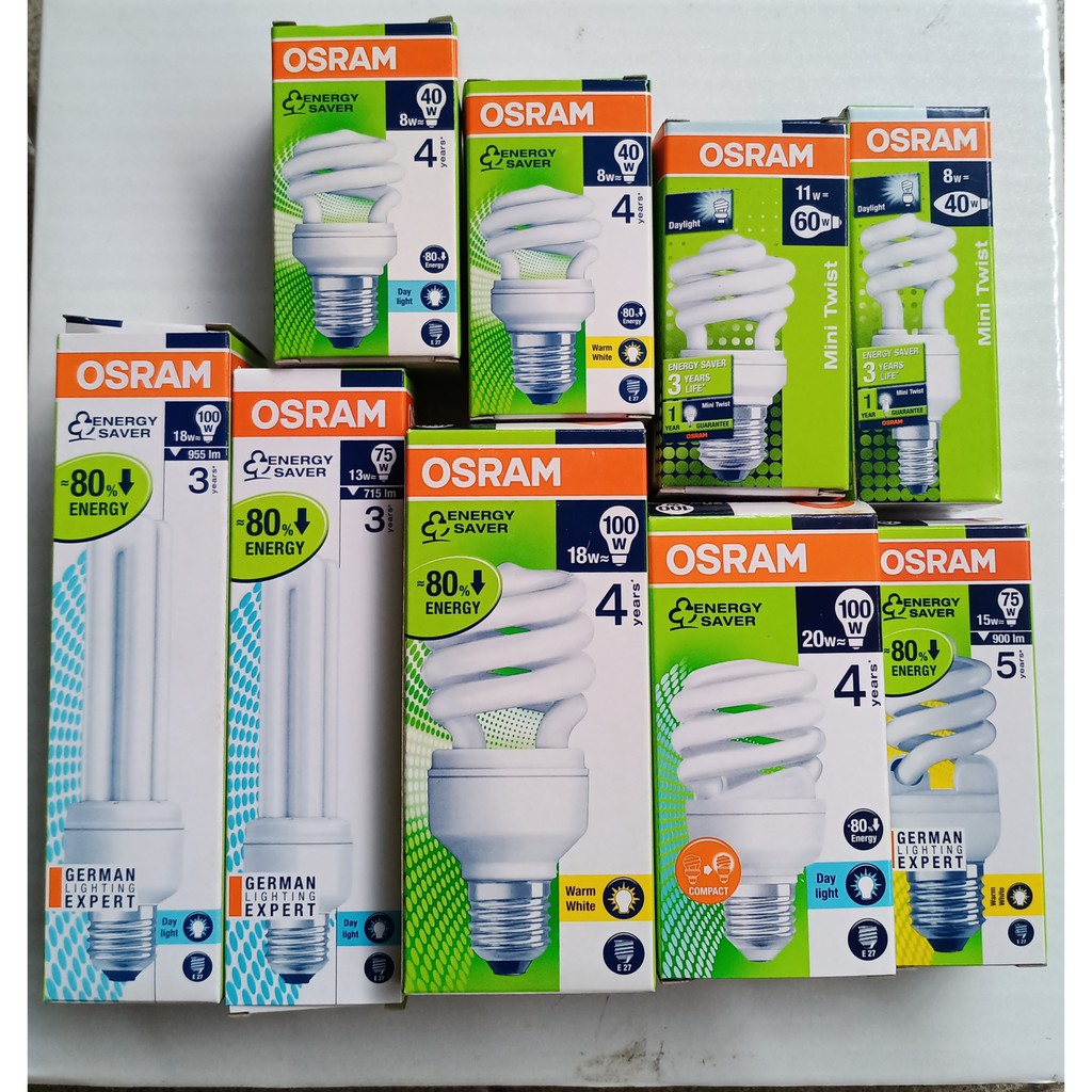 Lampu Hemat Energi OSRAM Dulux Twist 23W - Lampu Spiral E27