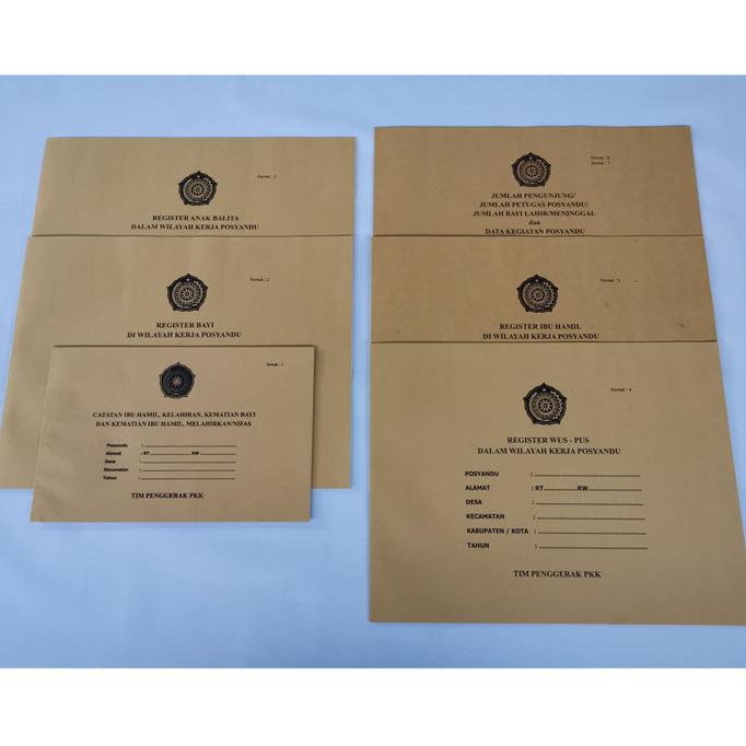 

FORMAT SIP (SISTEM INFORMASI POSYANDU) - 1 PAKET KOMPLIT