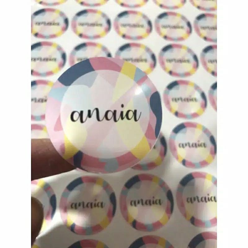 

VINYL WHITE DAN TRANSPARAN STIKER LABEL KEMASAN A3+ CUTTING