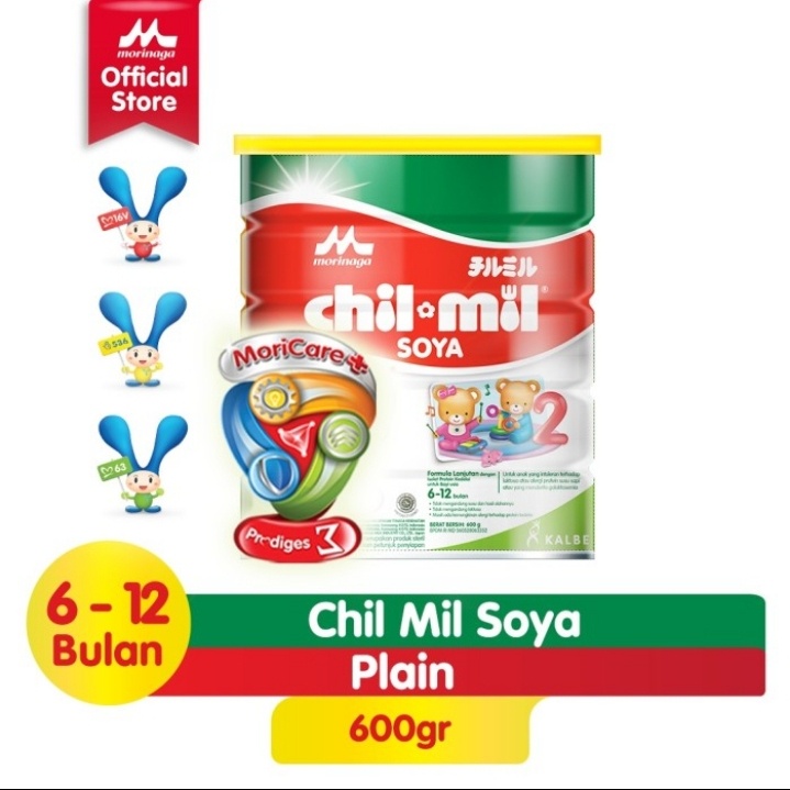 Morinaga Chil Mil Soya 600Gr | D'Lubna Baby