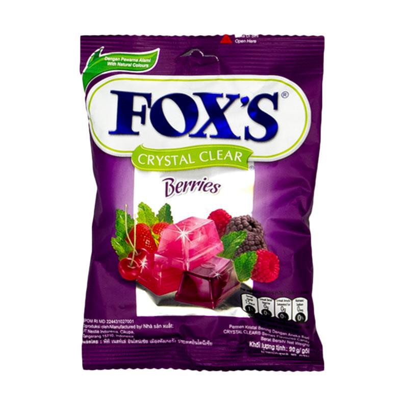 fox's berries/fruits permen 90gr