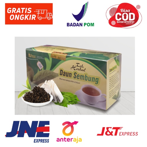 

OBAT LAMBUNG DAN SALURAN PENCERNAAN Teh Daun Sembung Herbal Tazakka isi 20 Kantung HALAL BPOM ORIGINAL