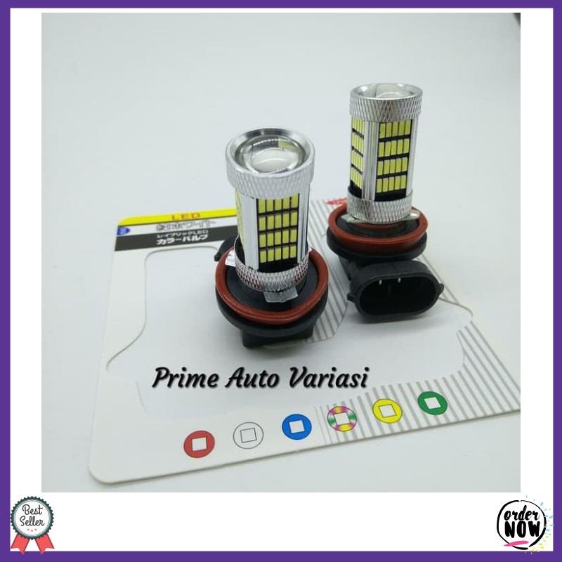 LAMPU LED MOBIL H11 6000K 16WATT LAMPU FOGLAMP LED TERLARIS