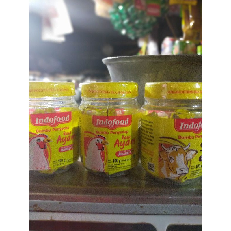 

indofood bumbu penyedap rasa ayam / sapi