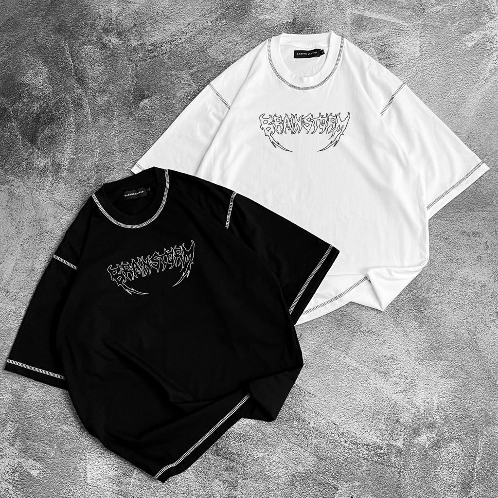 [Oversize] BAJU KAOS OVERSIZE / OVERSIZE T-SHIRT &quot;brainstorm&quot;