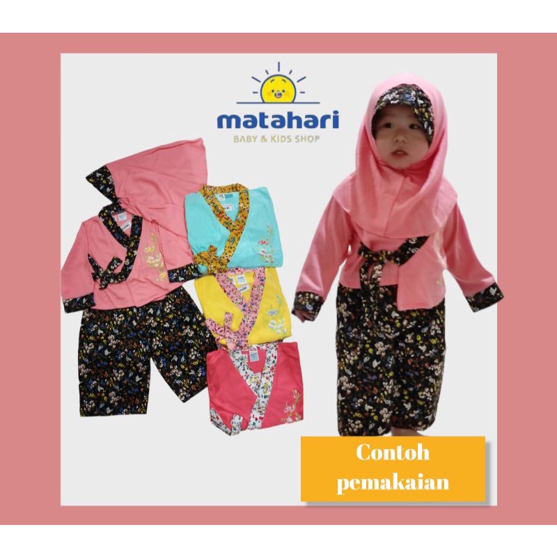 SETELAN GAMIS ANAK KIMONO