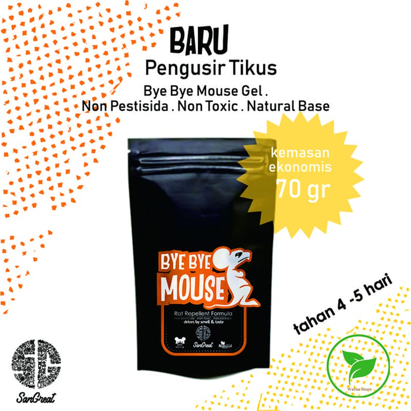 BBMouse Alat Pengusir Tikus Alami Ampuh 70 gr