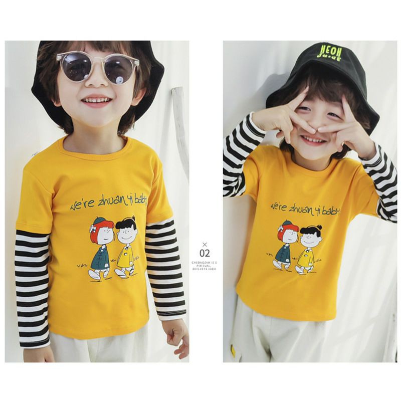 Kaos Baju Anak 0-6 tahun Perempuan Laki Laki Premium Import