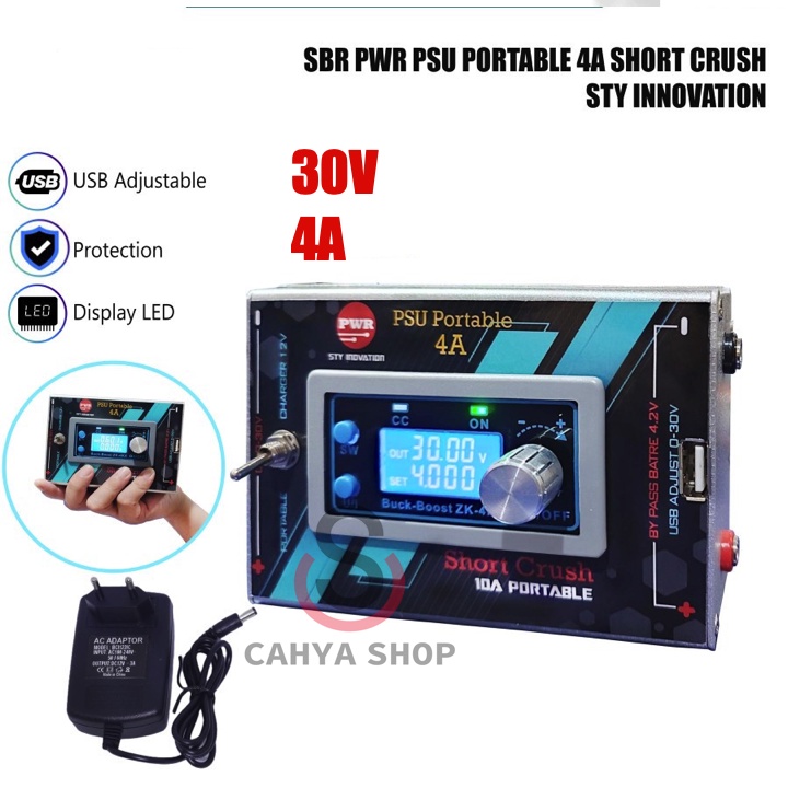 SBR MBR PWR PSU PORTABLE 4A SHORT CRUSH STY INNOVATION PENGHANCUR SHORT DETEKSI KONSLET