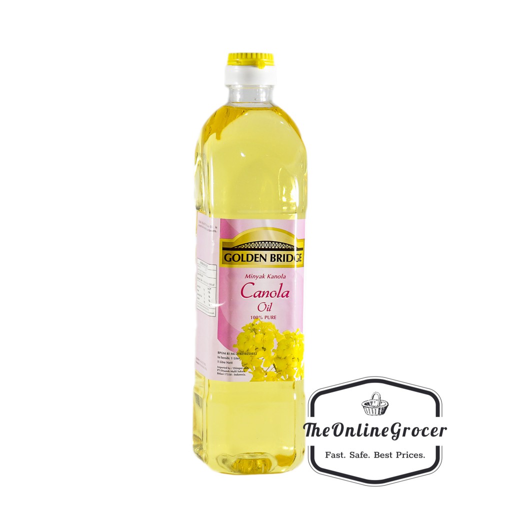 Golden Bridge Canola Oil 1L - Minyak Kanola