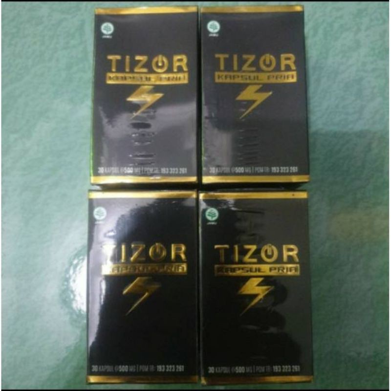 TIZOR original Kapsul Pria Hebat Anti prostat