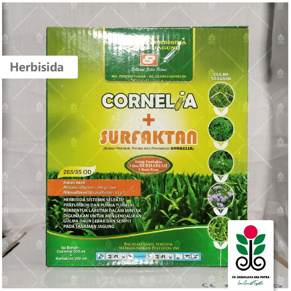 HERBISIDA SELEKTIF JAGUNG CORNELIA + SURFAKTAN GULMA TUNTAS SAMPAI AKAR | 500 ML