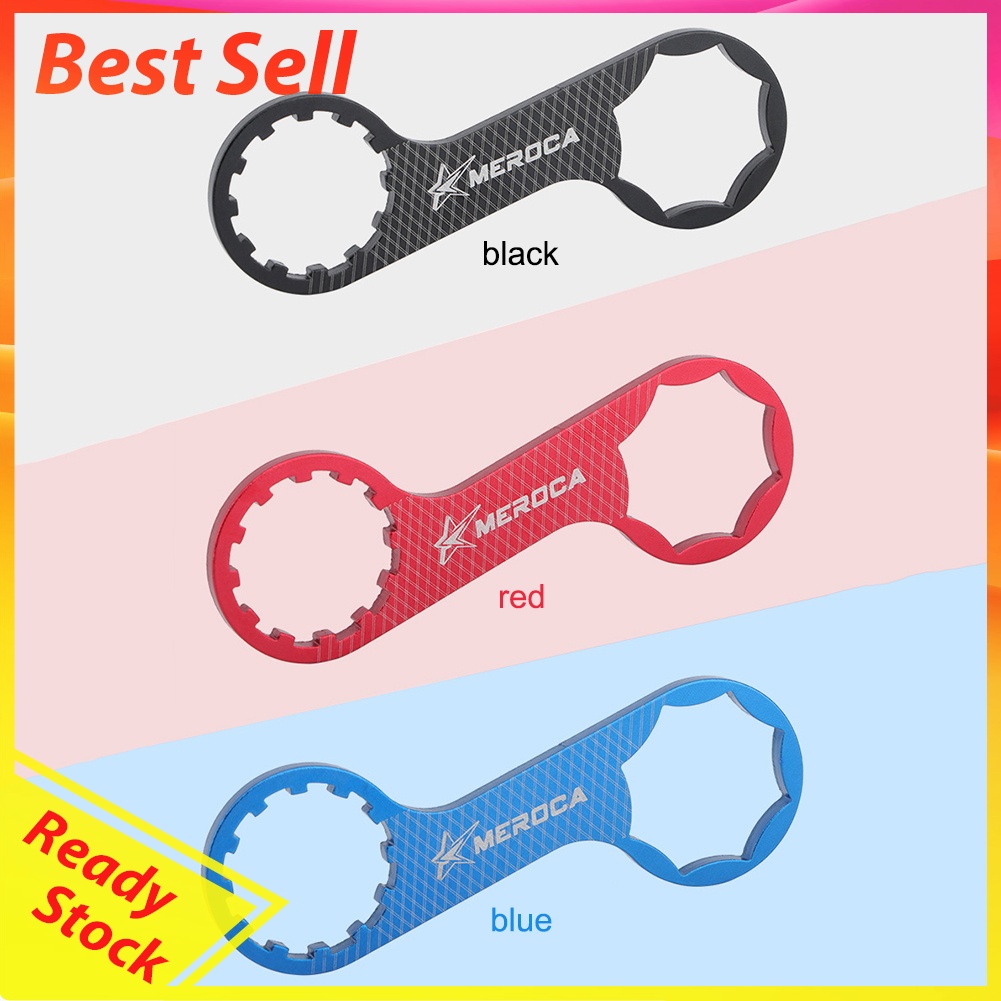 Bicycle Front Fork Cap Wrench Spanner MTB Bike Disassembly Removal Tools