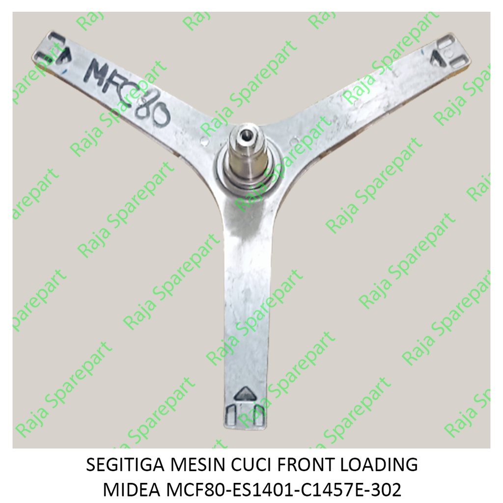 SEGITIGA MESIN CUCI FRONT LOADING MIDEA MCF80-ES1401-C1457E-302