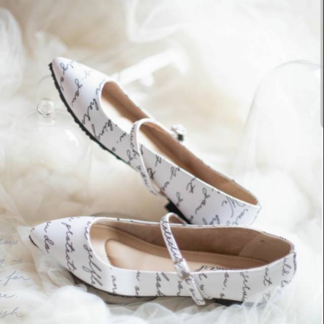 Ittaherl love letter 2 maxi pointy shoe ink 38