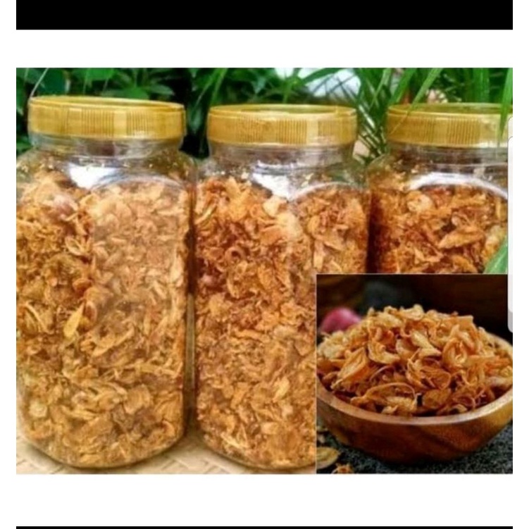 

brambang goreng toples besar
