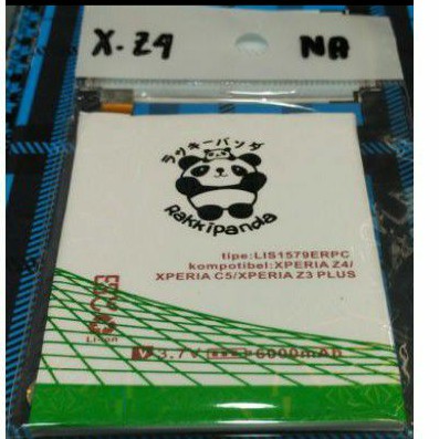 batt baterai sony Xperia z4 c5 z3+ lis1579erpc double power rakkipanda