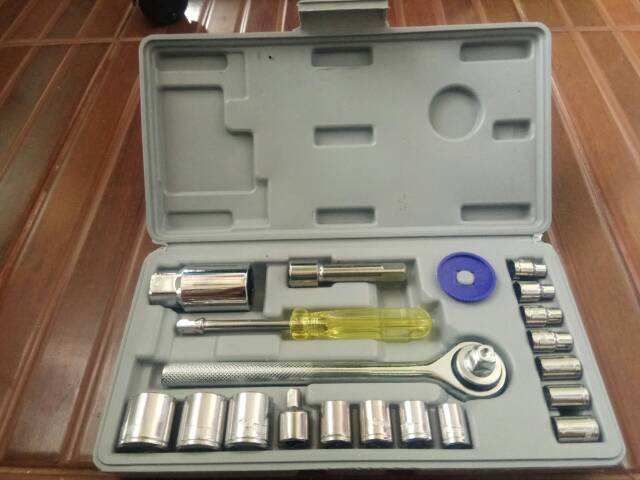 Kunci Socket Set 21Pcs