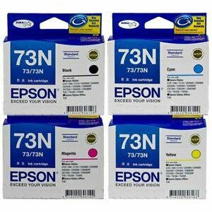 TINTA EPSON 73N [B/C/M/Y] ORIGINAL