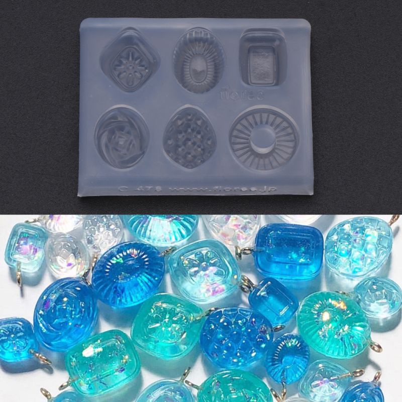 SIY  Mini Candy Pendant DIY Keychain Earrings Mold Resin Casing Jewelry Making Tools