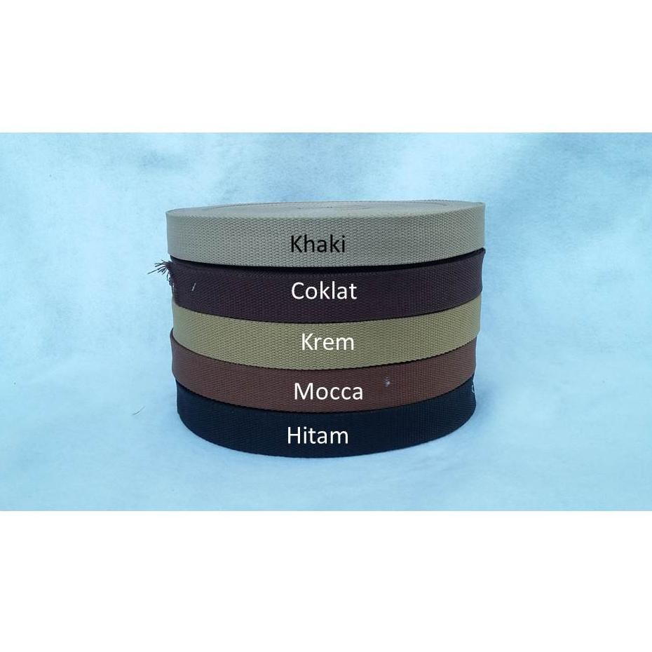 

Tali webbing bisban polykatun 3 cm murah /roll (ART. 9727)