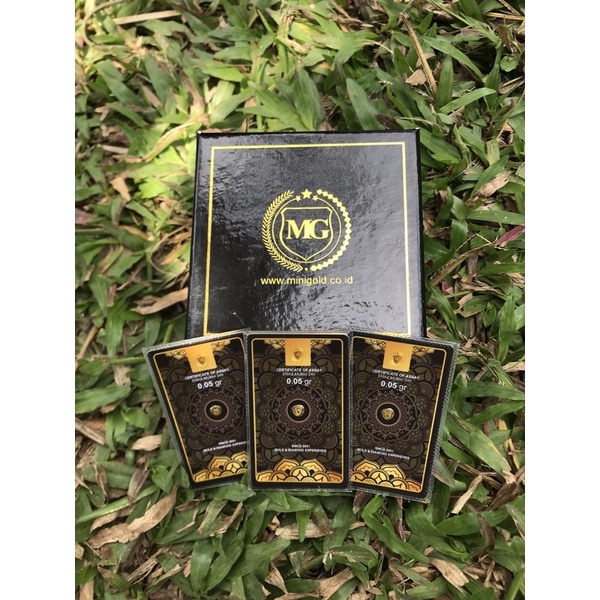 MINI GOLD 0.05 gram 24K, CARA MUDAH MENABUNG EMAS GARANSI BUYBACK. BISA TUKAR EMAS ANTAM