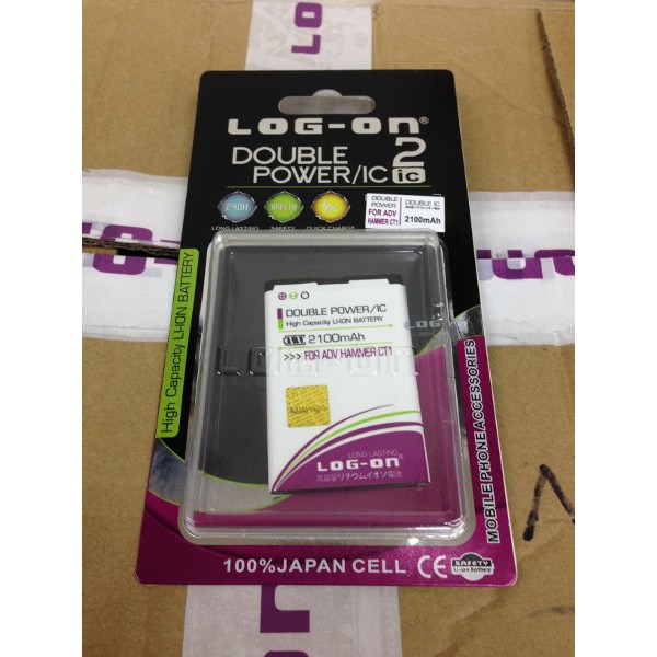 MURAHHH   baterai Advan Hammer CT1 2100Mah Double IC Log On