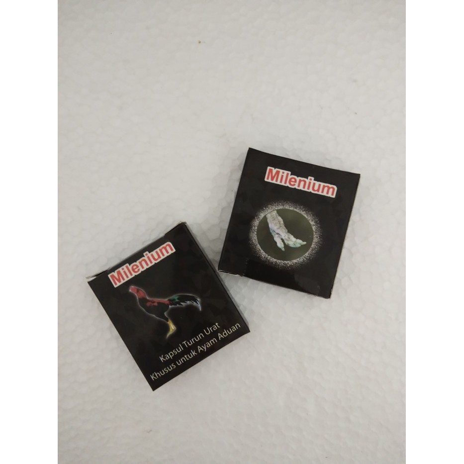 Milenium Millenium kapsul obat ayam turun urat