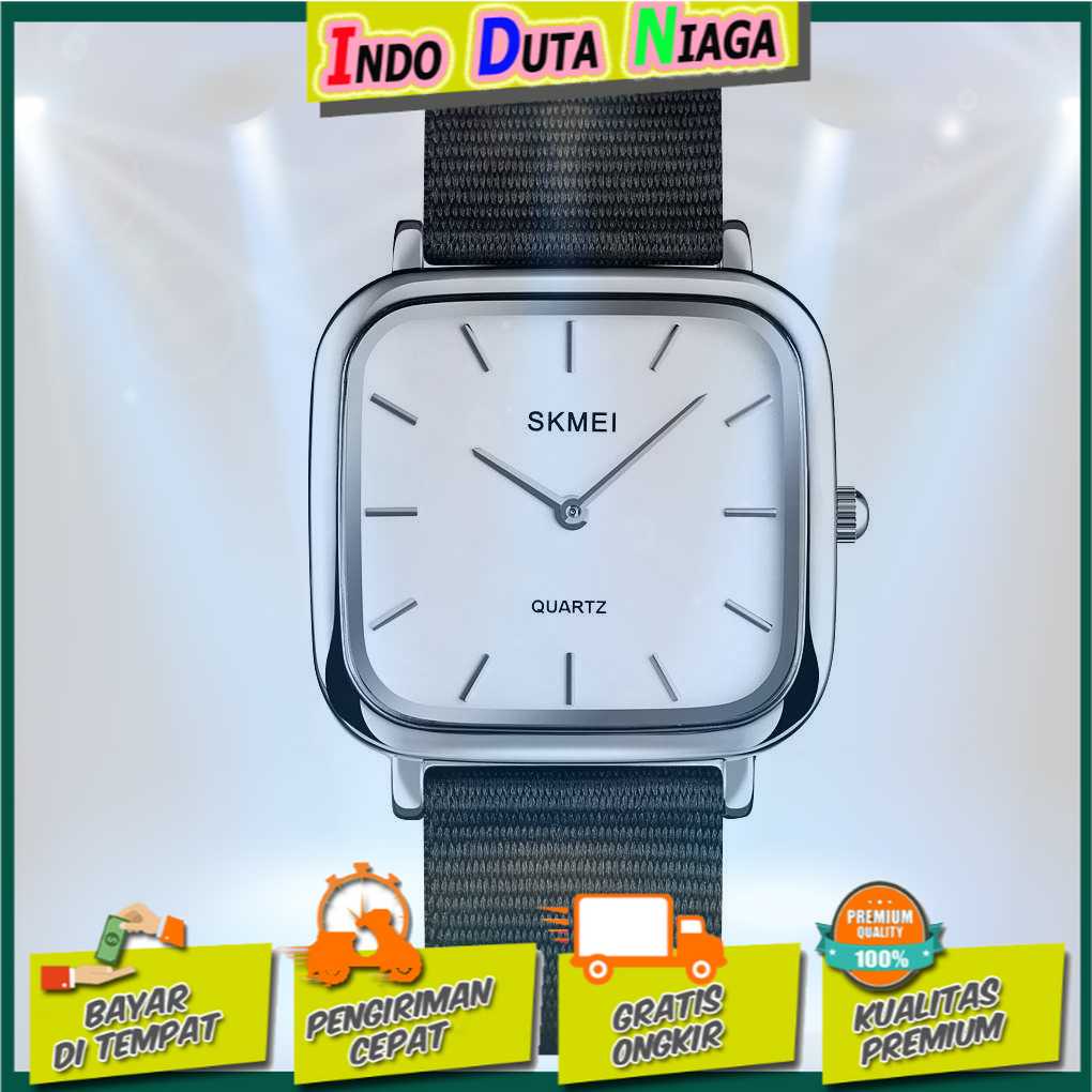 IDN - SKMEI Jam Tangan Analog Wanita Strap Nylon - 1555