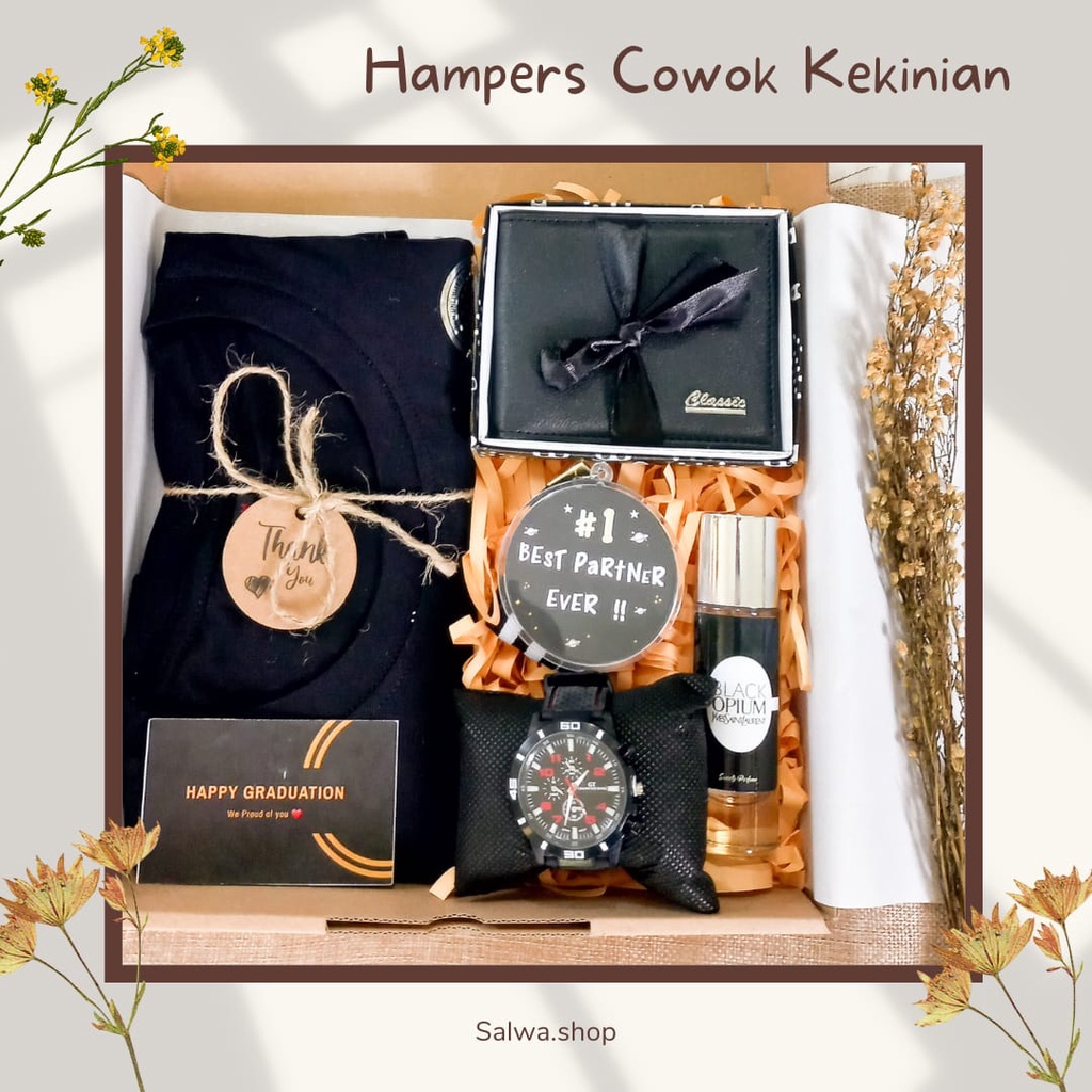 

Hampers Cowok kekinian Murah Kado Ulang Tahun Cowok Special Gift Box Cowok / Kado Cowok / Kado Wisuda / Birthday Gift / kado Cowok Premium