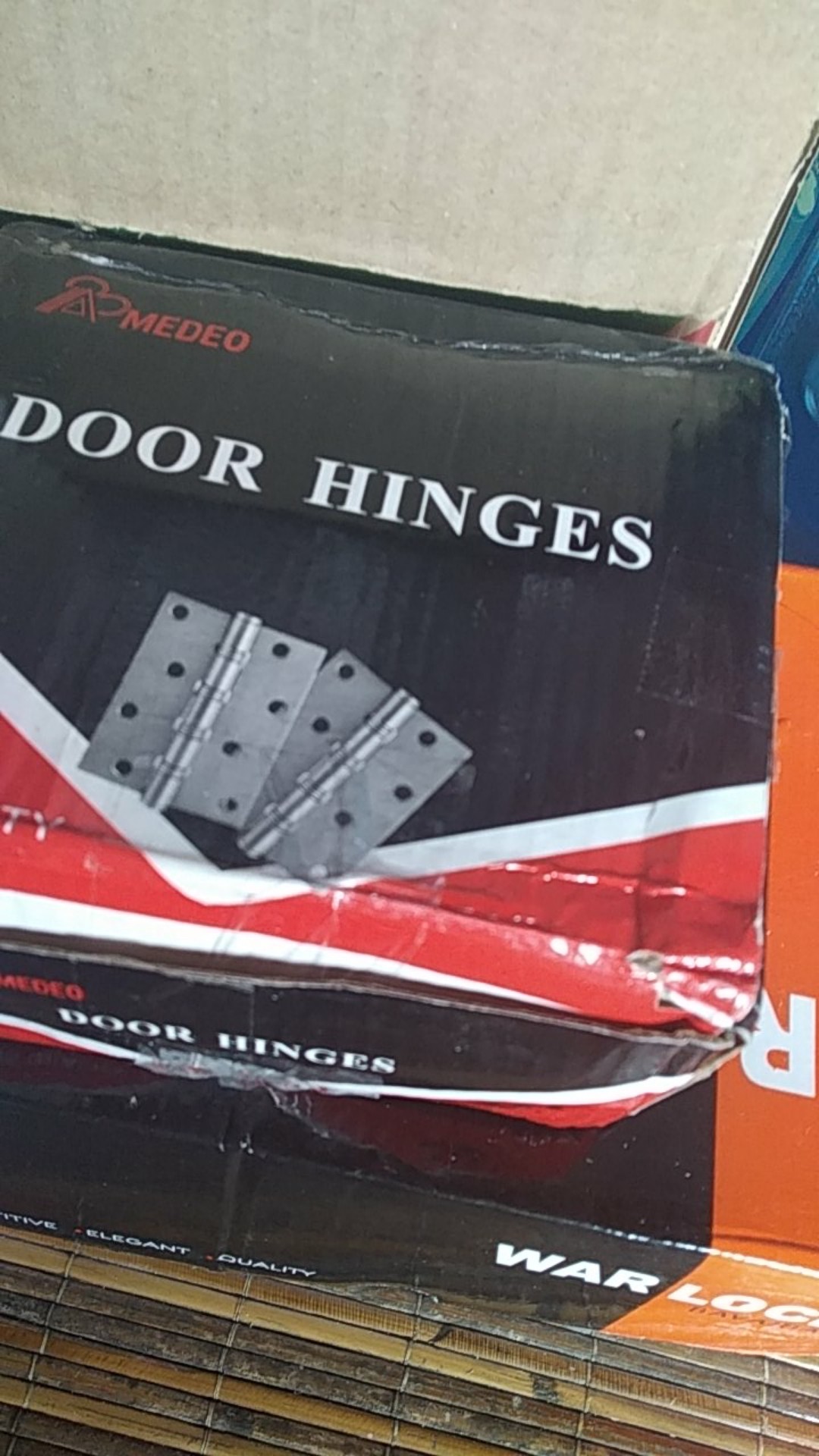 Engsel / Emgsel  Pintu / Engsel Besi / Engsel Plat Murah 4 Inc