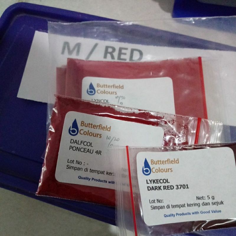 

Permintaan sampel warna .