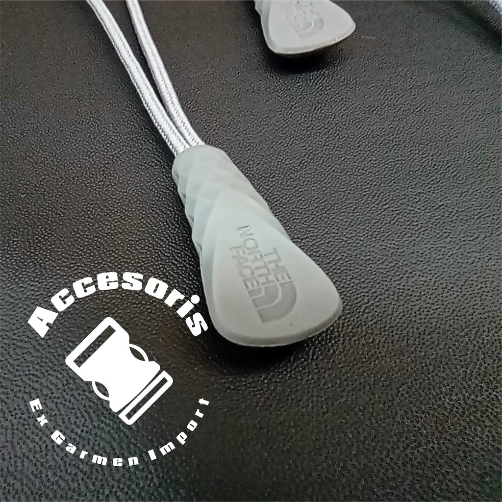 puller tarikan resleting zipper TNF import original warna abu