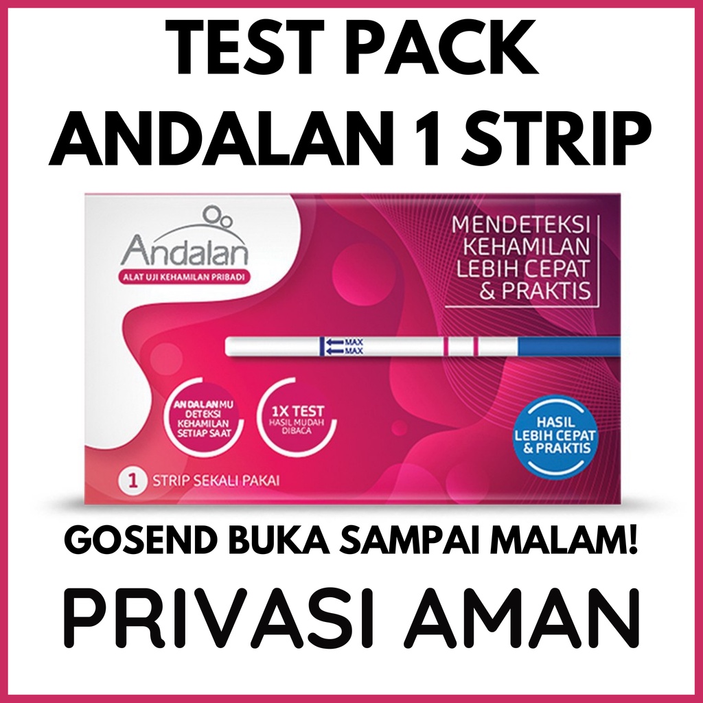 Test Pack Andalan 1 Strip Tespek Pregnancy Test Uji Kehamilan